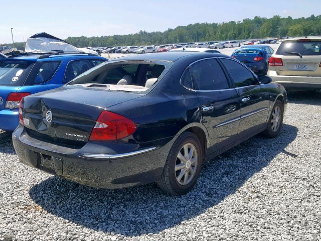 2G4WD582881320311 - 2008 BUICK LACROSSE C BLACK photo 4