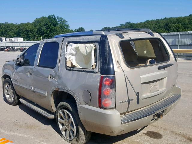 1GKFK63858J195936 - 2008 GMC YUKON DENA GOLD photo 3