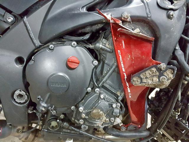 JYARN23E49A001005 - 2009 YAMAHA YZFR1 BLACK photo 7