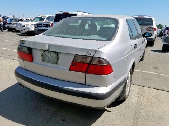 YS3EF48ZXY3003764 - 2000 SAAB 9-5 SE SILVER photo 3