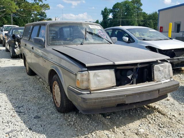 YV1AW8310P1949214 - 1993 VOLVO 240 GRAY photo 1