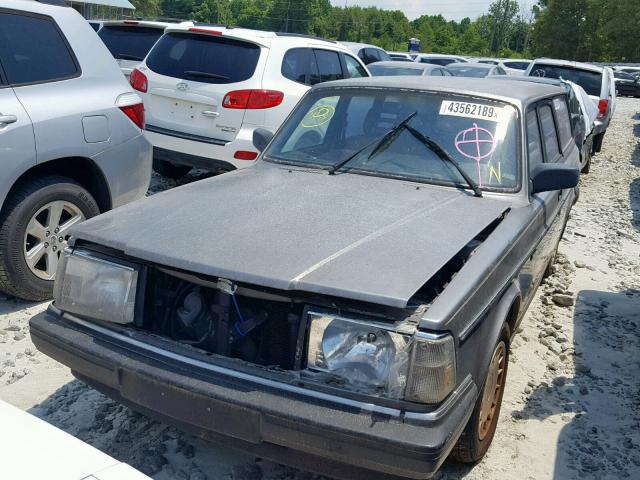 YV1AW8310P1949214 - 1993 VOLVO 240 GRAY photo 2