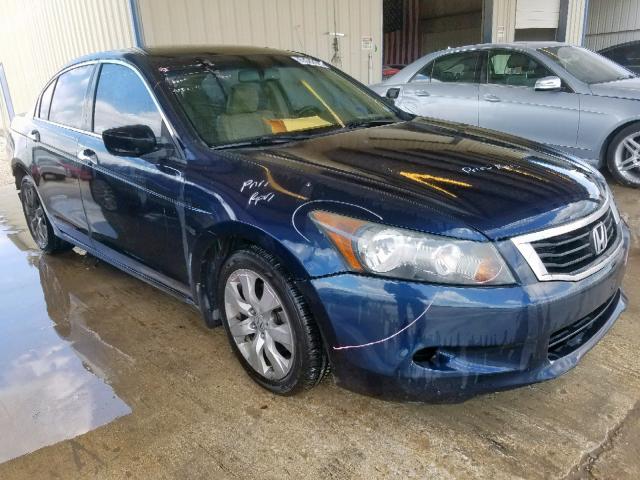 1HGCP36878A055429 - 2008 HONDA ACCORD EXL BLACK photo 1