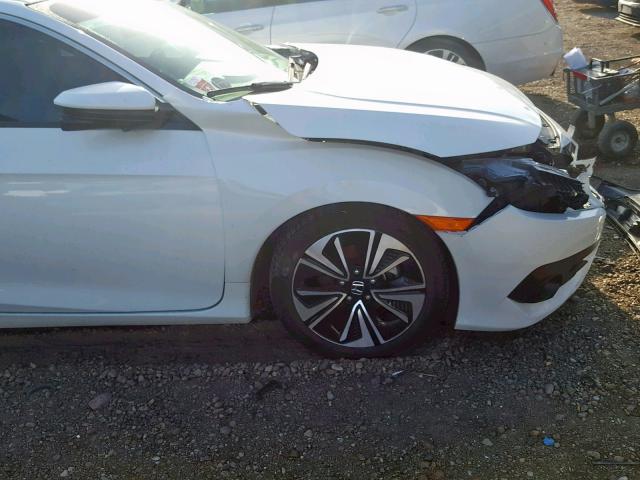 2HGFC3B71HH356480 - 2017 HONDA CIVIC EXL Ağ foto 9