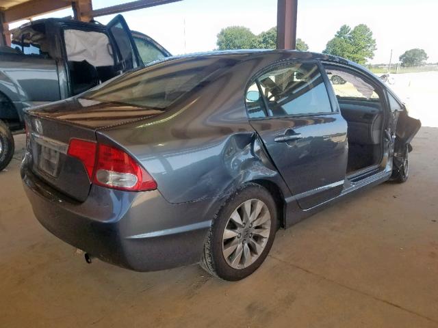 2HGFA1F90AH308738 - 2010 HONDA CIVIC EXL 灰色 照片 4