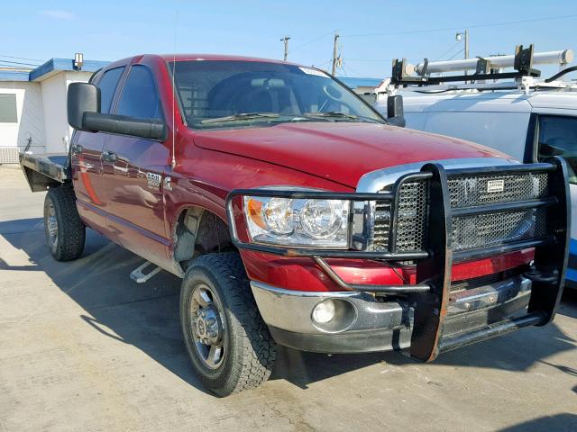 3D7KS28A98G197212 - 2008 DODGE RAM 2500 S 红色 照片 1