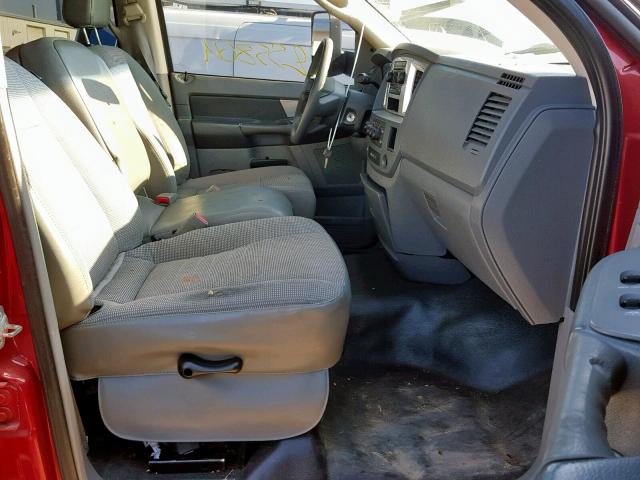 3D7KS28A98G197212 - 2008 DODGE RAM 2500 S 红色 照片 5