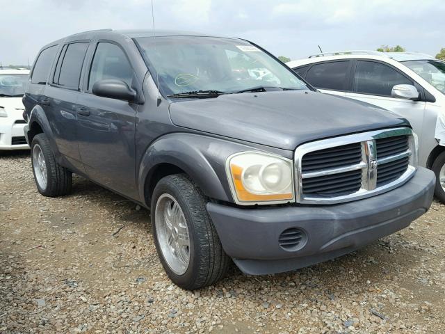 1D4HD38N24F134765 - 2004 DODGE DURANGO ST GRAY photo 1