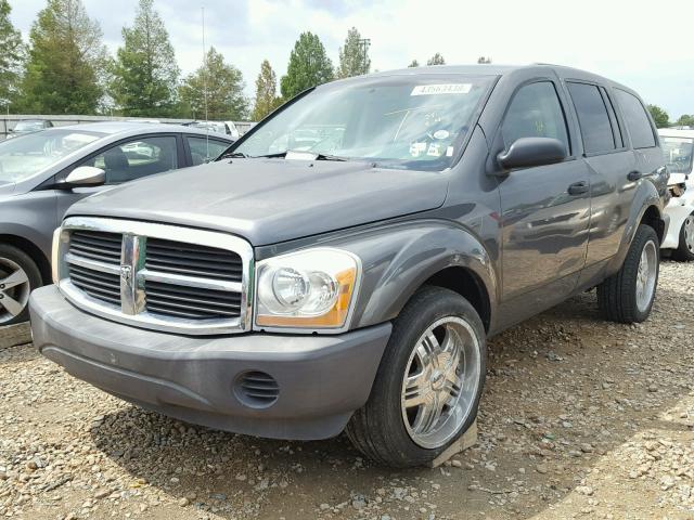 1D4HD38N24F134765 - 2004 DODGE DURANGO ST GRAY photo 2