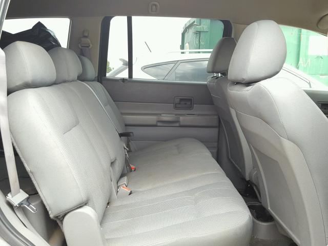 1D4HD38N24F134765 - 2004 DODGE DURANGO ST GRAY photo 6