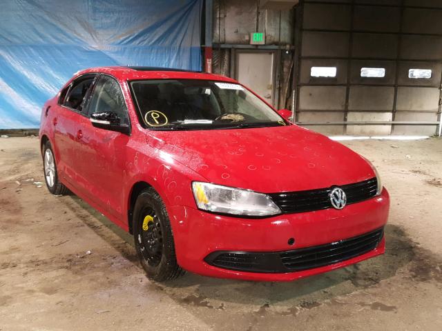 3VW3L7AJ5BM103397 - 2011 VOLKSWAGEN JETTA TDI RED photo 1