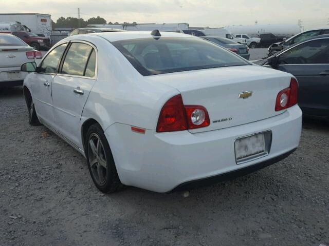 1G1ZD5EU2CF379923 - 2012 CHEVROLET MALIBU 2LT WHITE photo 3