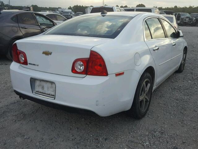 1G1ZD5EU2CF379923 - 2012 CHEVROLET MALIBU 2LT WHITE photo 4