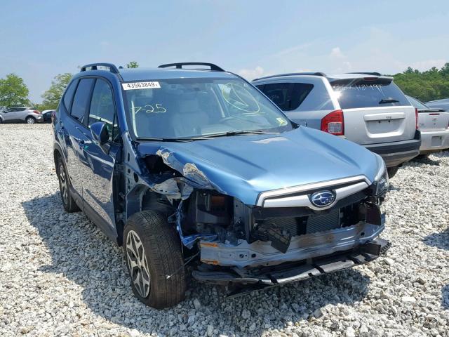 JF2SKAGCXKH444257 - 2019 SUBARU FORESTER P BLUE photo 1