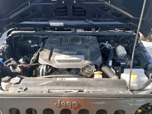 1C4GJWAG0GL194077 - 2016 JEEP WRANGLER S GRAY photo 7