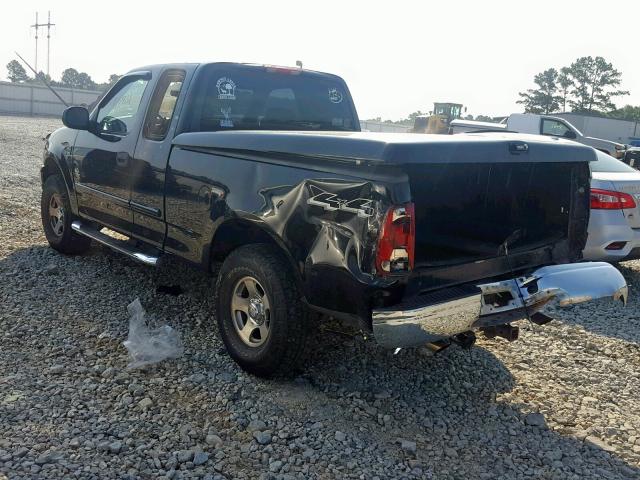 2FTRX18W34CA25572 - 2004 FORD F-150 HERI BLACK photo 3