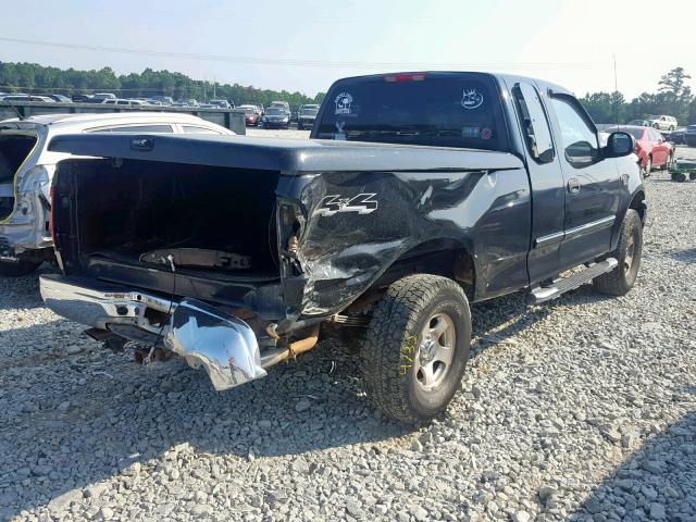 2FTRX18W34CA25572 - 2004 FORD F-150 HERI BLACK photo 4