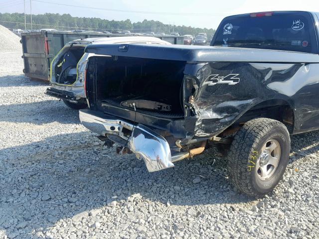 2FTRX18W34CA25572 - 2004 FORD F-150 HERI BLACK photo 9