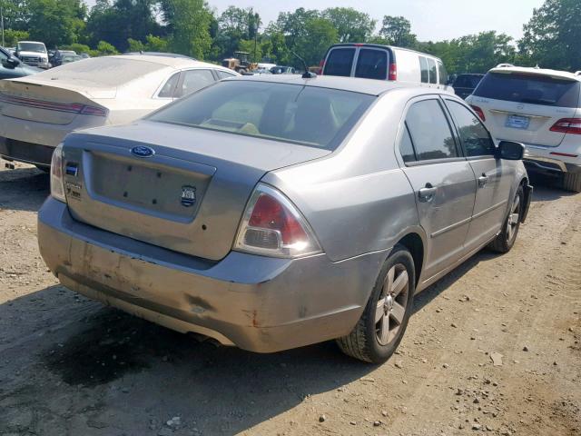 3FAHP06ZX9R216350 - 2009 FORD FUSION S GRAY photo 4