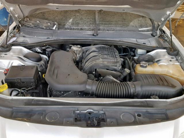 2C3CCAAG1CH127088 - 2012 CHRYSLER 300 SILVER photo 7