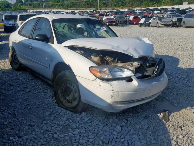 1FAFP52232A255892 - 2002 FORD TAURUS LX WHITE photo 1