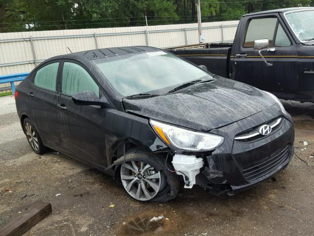 KMHCT4AE7HU334953 - 2017 HYUNDAI ACCENT SE BLACK photo 1