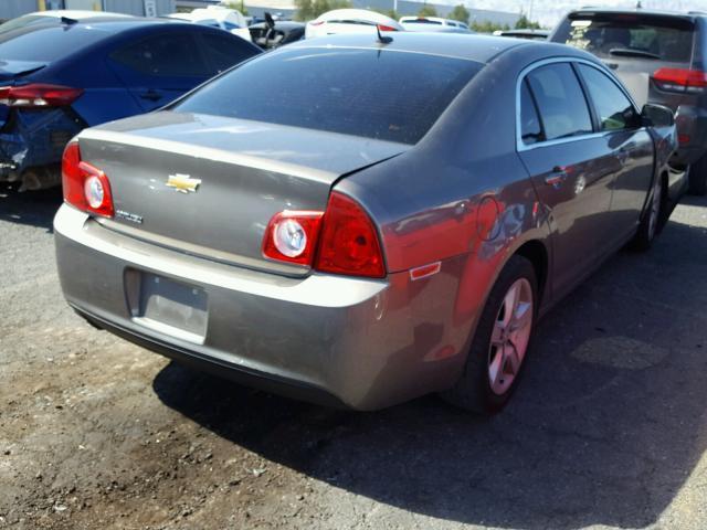 1G1ZB5E12BF350495 - 2011 CHEVROLET MALIBU LS ვერცხლისფერი ფოტო 4