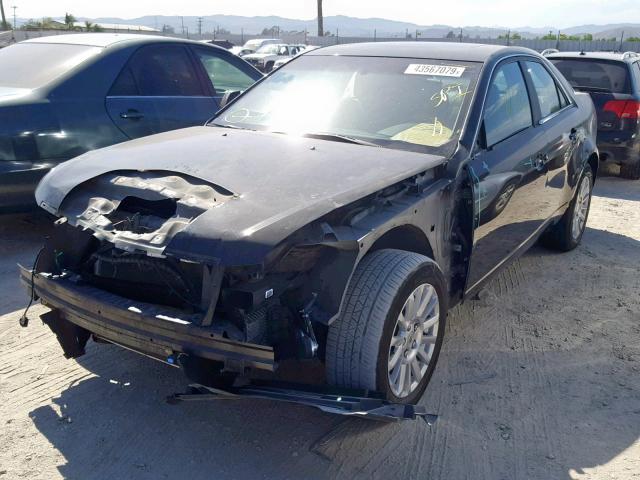 1G6DG5EY7B0115838 - 2011 CADILLAC CTS LUXURY BLACK photo 2