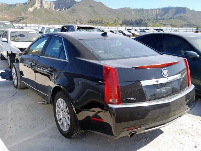 1G6DG5EY7B0115838 - 2011 CADILLAC CTS LUXURY BLACK photo 3