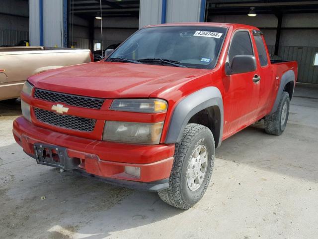 1GCDT299X88223553 - 2008 CHEVROLET COLORADO L RED photo 2