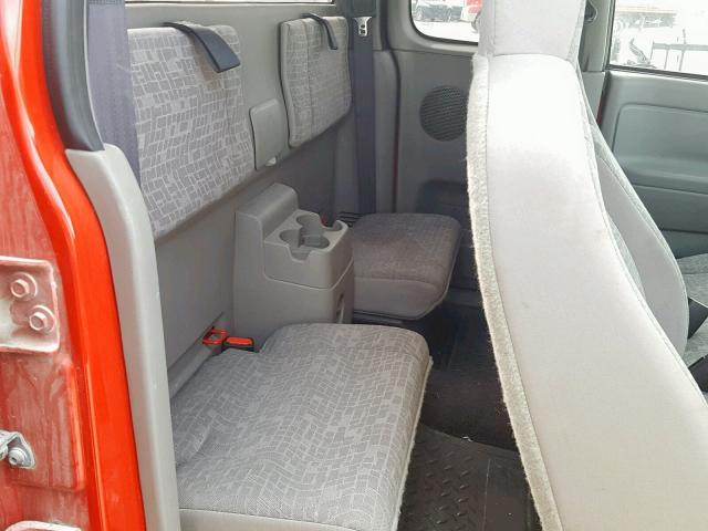 1GCDT299X88223553 - 2008 CHEVROLET COLORADO L RED photo 6