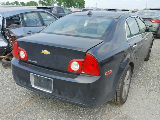1G1ZC5EUXCF130269 - 2012 CHEVROLET MALIBU 1LT 黑色 照片 4