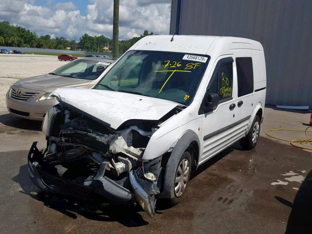NM0LS6ANXBT044428 - 2011 FORD TRANSIT CO WHITE photo 2