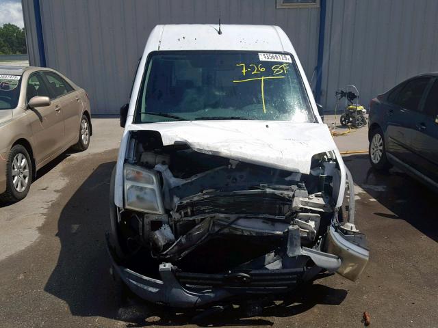 NM0LS6ANXBT044428 - 2011 FORD TRANSIT CO WHITE photo 9