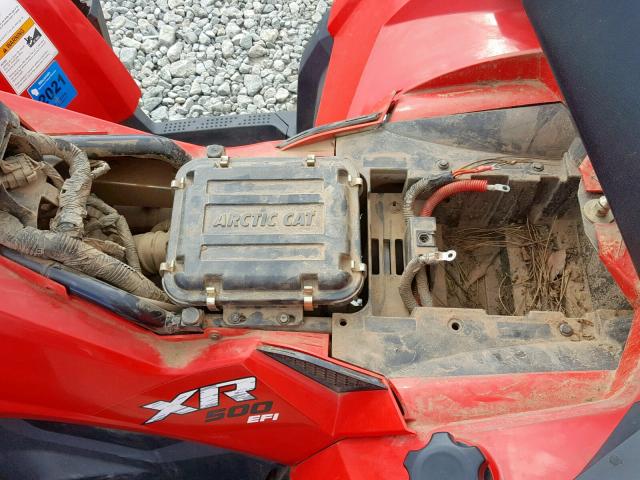 4UF15ATV3FT204973 - 2015 ARCT 500 ATV RED photo 7