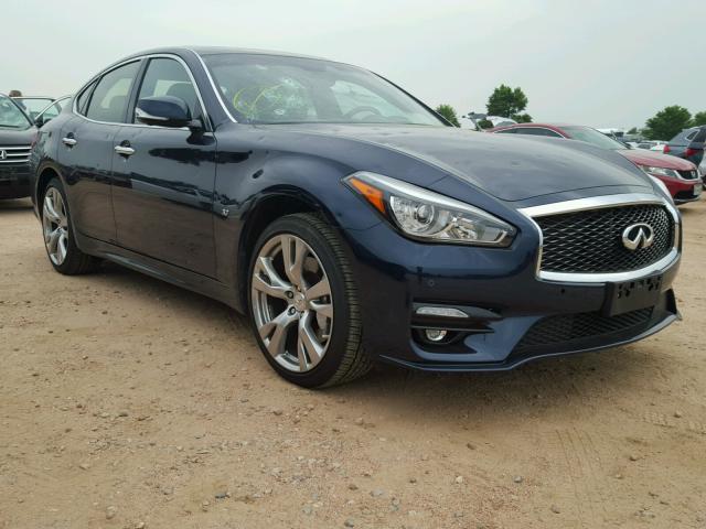 JN1BY1AR8HM770006 - 2017 INFINITI Q70 3.7 BLUE photo 1