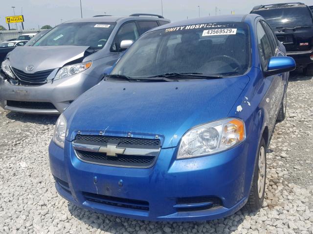 KL1TD56698B141182 - 2008 CHEVROLET AVEO BASE ლურჯი ფოტო 9
