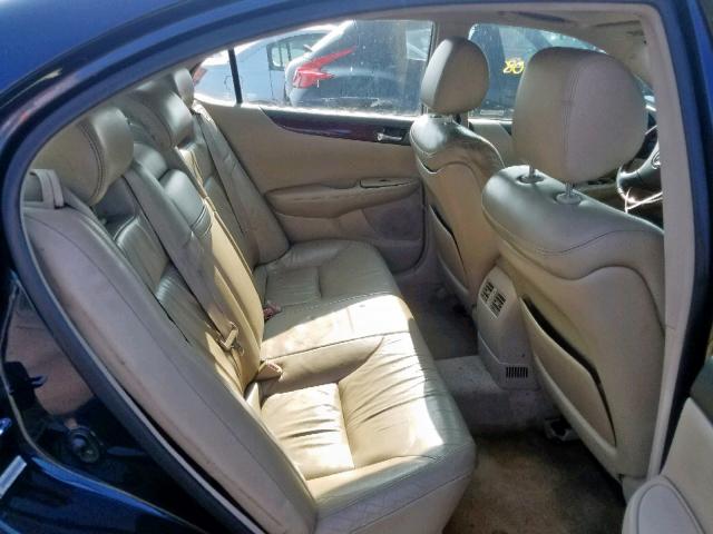 JTHBF30G930090032 - 2003 LEXUS ES 300 BLUE photo 6