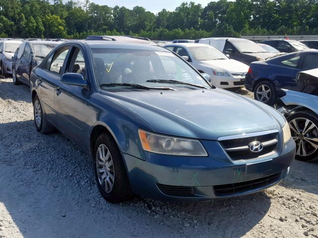 KMHET46C26A107684 - 2006 HYUNDAI SONATA GL BLUE photo 1