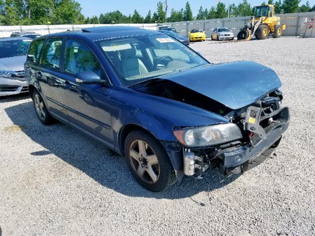 YV1MJ682062183611 - 2006 VOLVO V50 T5 BLUE photo 1