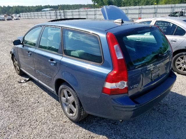 YV1MJ682062183611 - 2006 VOLVO V50 T5 BLUE photo 3