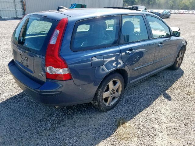 YV1MJ682062183611 - 2006 VOLVO V50 T5 BLUE photo 4