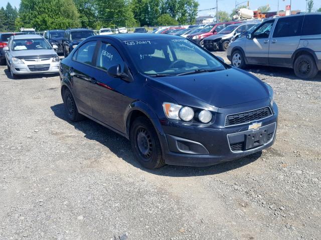 1G1JA5EHXD4254593 - 2013 CHEVROLET SONIC LS BLUE photo 1