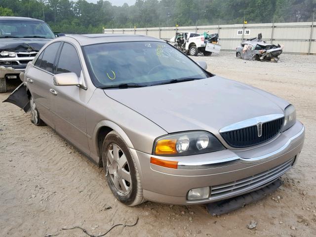 1LNHM87A32Y698155 - 2002 LINCOLN LS GOLD photo 1