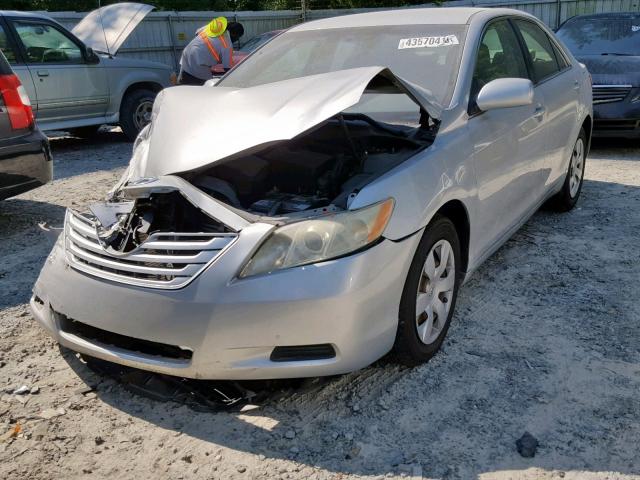 4T1BE46K37U556621 - 2007 TOYOTA CAMRY NEW SILVER photo 2