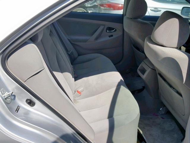 4T1BE46K37U556621 - 2007 TOYOTA CAMRY NEW SILVER photo 6