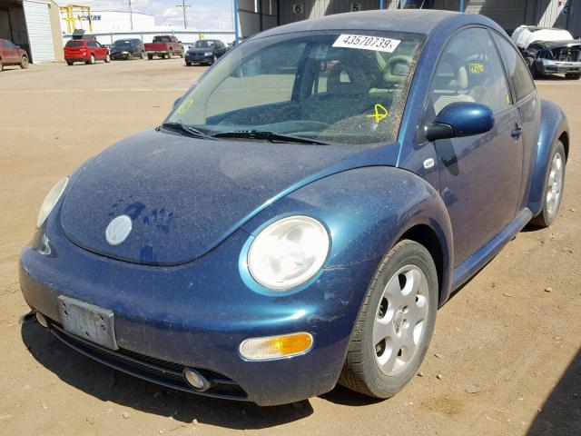 3VWCD21C02M429108 - 2002 VOLKSWAGEN NEW BEETLE BLACK photo 2