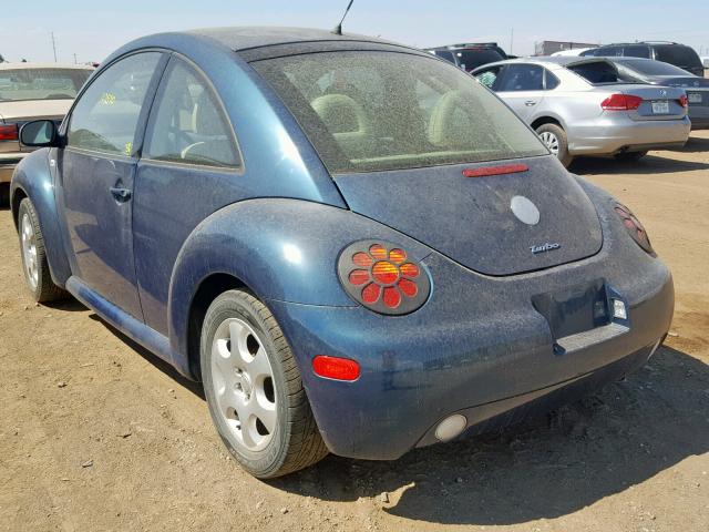 3VWCD21C02M429108 - 2002 VOLKSWAGEN NEW BEETLE BLACK photo 3