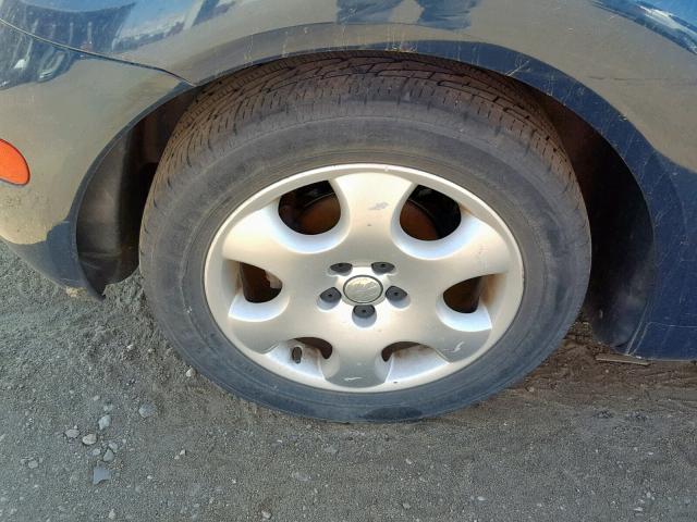 3VWCD21C02M429108 - 2002 VOLKSWAGEN NEW BEETLE BLACK photo 9