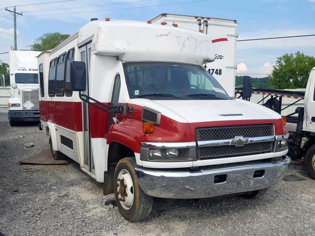 1GBE4V1979F409342 - 2009 CHEVROLET C4500 C4V0 WHITE photo 1